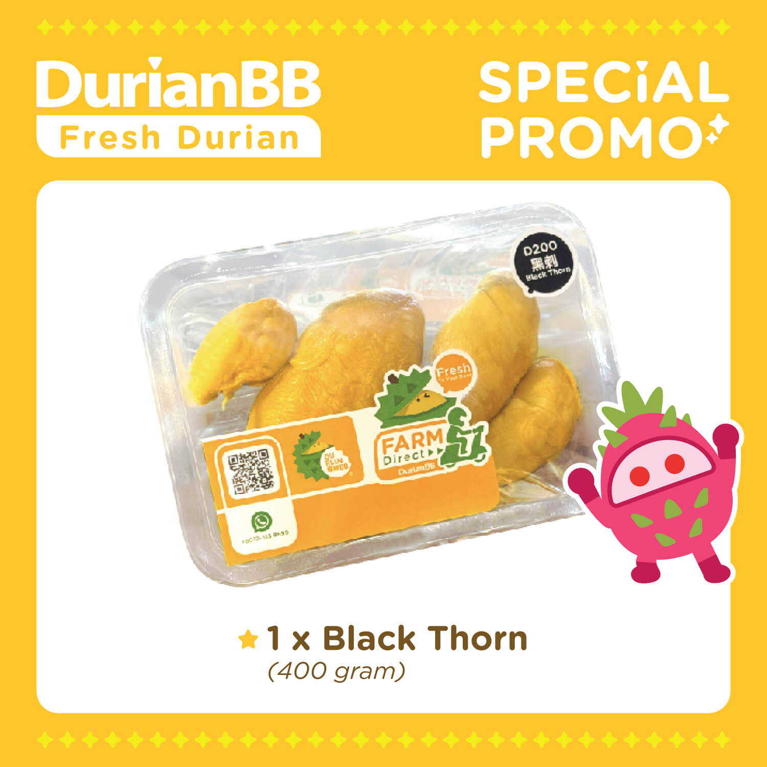 D200 Black Thorn (400g)
