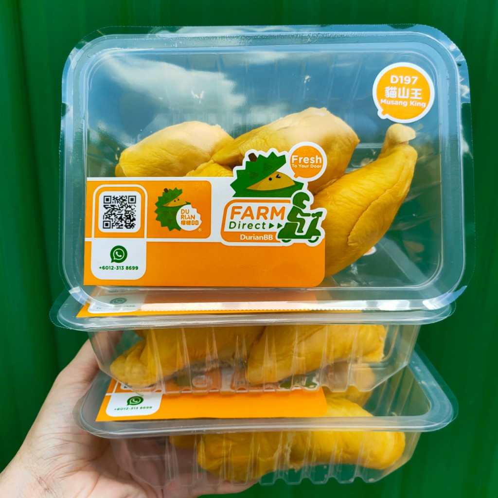 Packed Musang King Durian for Online Delivery