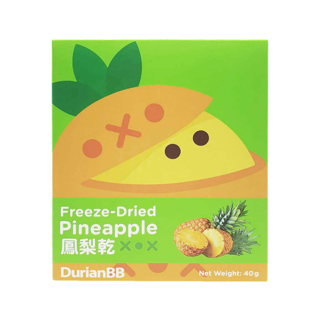 DurianBB Freeze Dried Pineapple 凤梨干