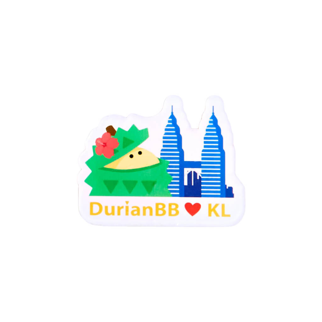 DurianBB Merchandise KLCC Fridge Magnet Souvenir
