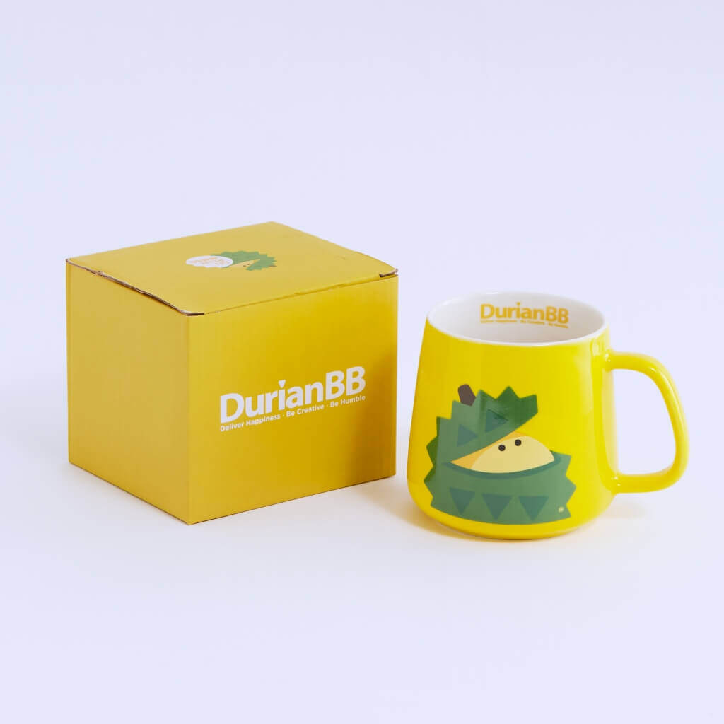 Merchandise DurianBB Coffee Mug - Yellow with Wrapping Box