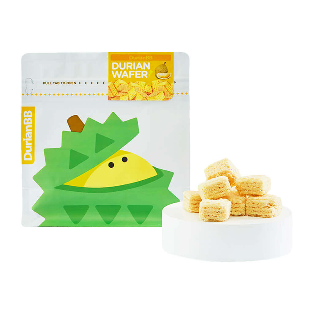 DurianBB's durian wafer biscuit